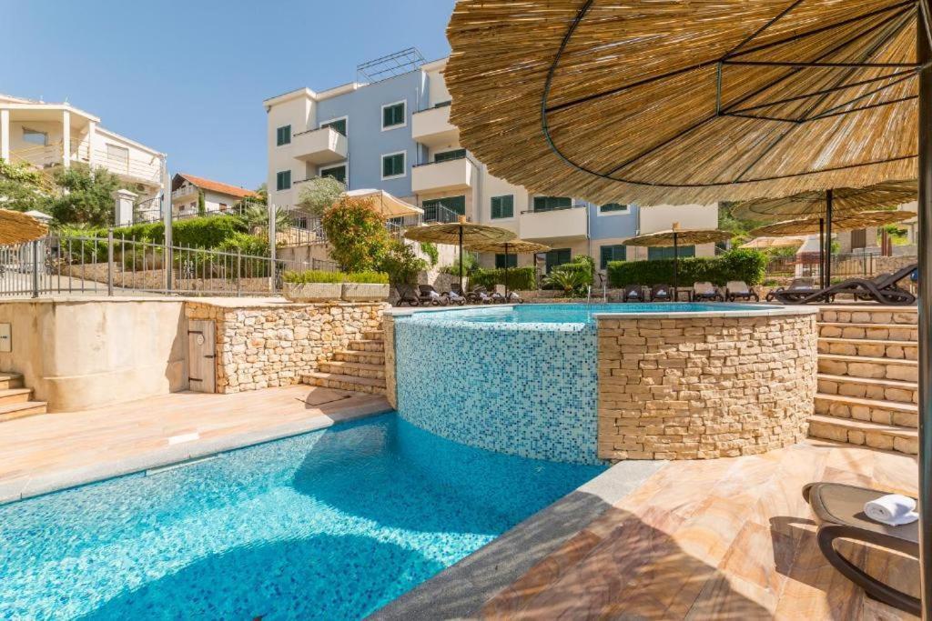 Trogir, Villa Salena, Residenz Ciovo Pearl, Slatine, Island Ciovo, Split Esterno foto